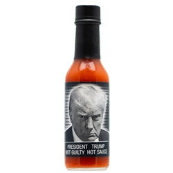 President Trump Not Guilty Hot Sauce