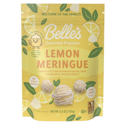 Belle's Gourmet Lemon Meringue Popcorn