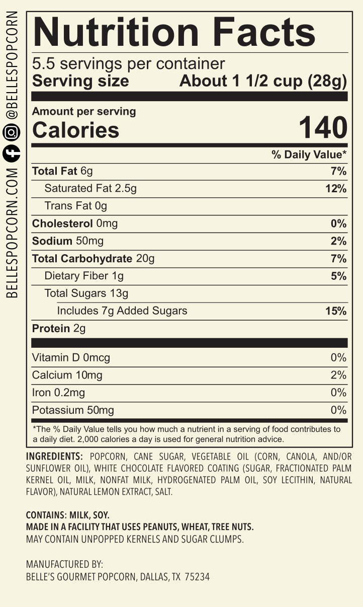 Nutritional Facts